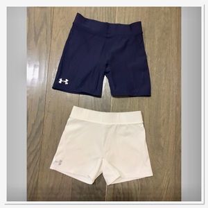 Under Armour Compression Short Lot of 2-Size S